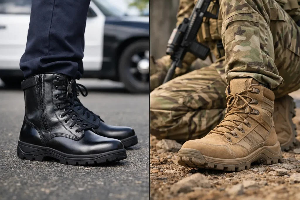 Why Police Boots for Men Are Essential for Performance, Safety, and Daily Duty Use