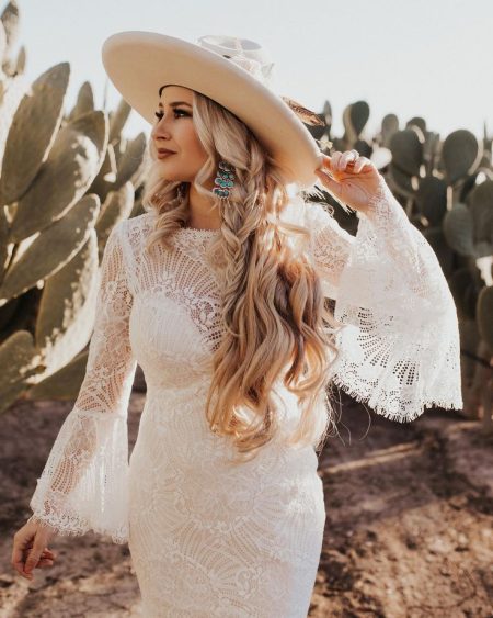 How to Style Wedding Hats for a Boho or Western Bridal Look