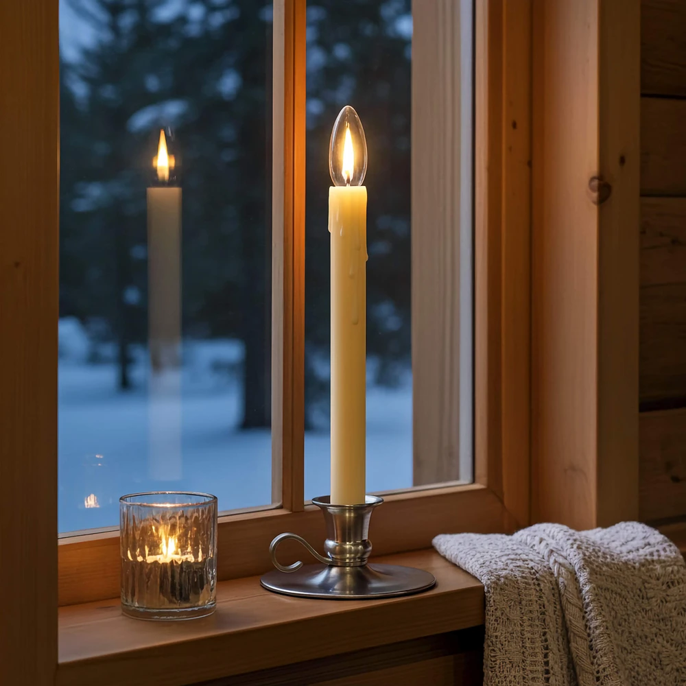 Rechargeable Window Candles: A Convenient Lighting Choice for Modern Home Décor